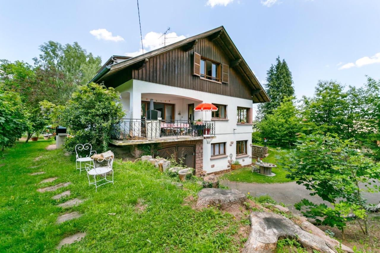 Chalet Spacieux A Wangenbourg-Engenthal Avec Vue Panoramique Exterior foto